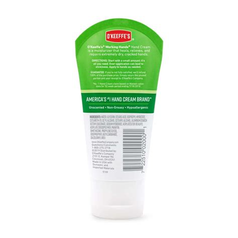 Working Hands Hand Cream | 3oz. Tube - Dutchman's Store