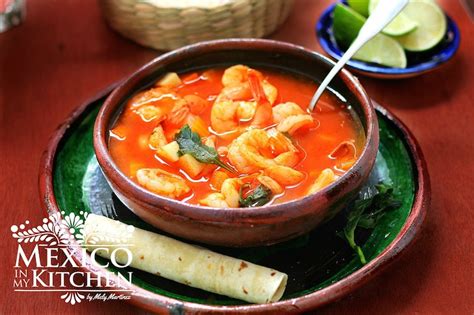 Mexico in My Kitchen: Mexican Shrimp Soup - Caldo De Camarón |Authentic ...