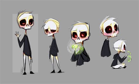 skeleton Art Drawing Character Design - dawn-bailey