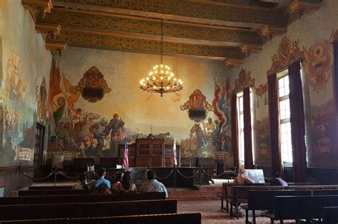 santa barbara courthouse mural room | Santa barbara courthouse ...