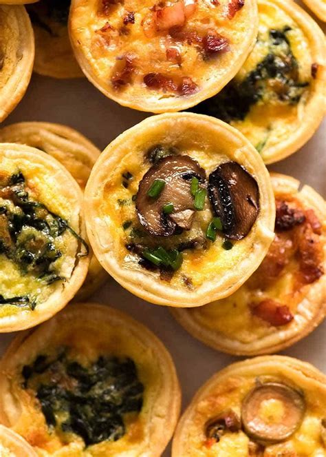 Mini Quiche - 4 ways! | RecipeTin Eats