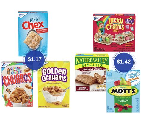 General Mills Fruit Snacks, Bars and Cereal As low as $1.17 a Box at Safeway - Super Safeway