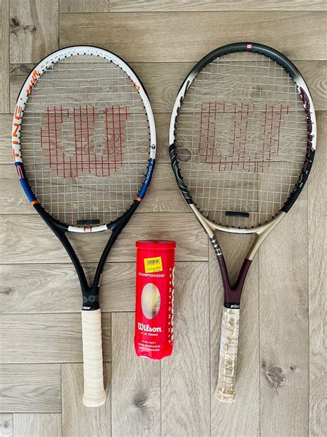 Wilson Tennis Rackets, Sports Equipment, Sports & Games, Racket & Ball ...