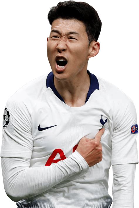 Son Heung-Min Tottenham Hotspur football render - FootyRenders