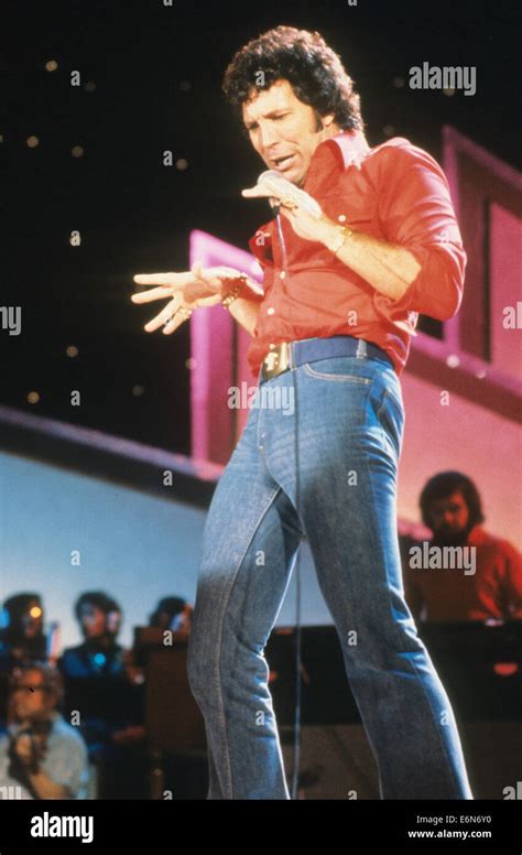 TOM JONES UK singer about 1975 Stock Photo - Alamy