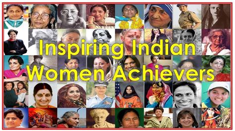 Inspiring Indian Women Achievers || Famous Women || India for Kids ...