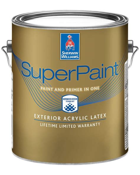 Sherwin Williams Super Paint Exterior Latex Acrylic