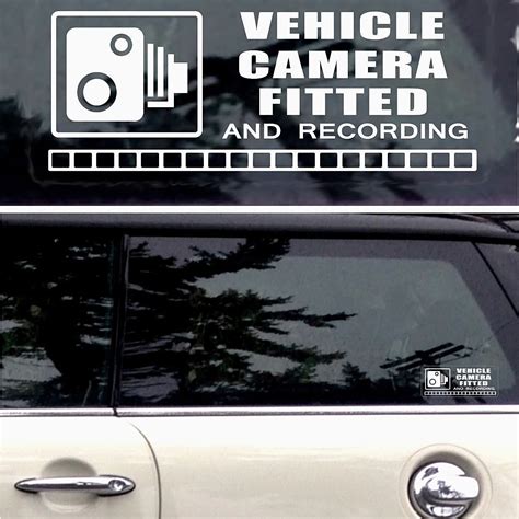 1pair-Mirror-Warning-Stickers-CCTV-Video-Camera-Recording-Vehicle-Window-Vinyl-Car-Wrap-Decor ...