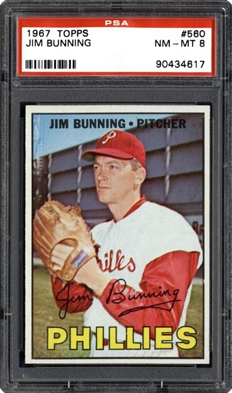 1967 Topps Jim Bunning | PSA CardFacts®