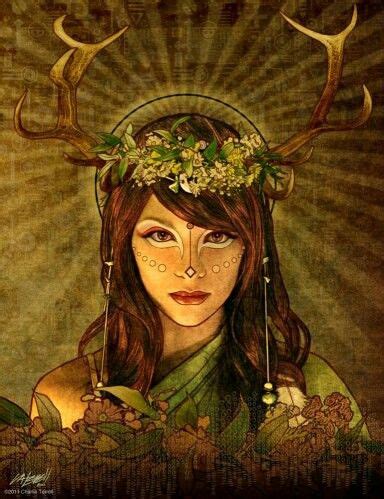 Irish Mythology : Celtic Goddess Brigid - Spring, Healing and Poetry etc ... | Celtic goddess ...