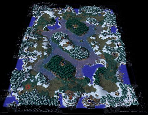 Warcraft III - Maps - Warcraft III: The Frozen Throne Ladder Map Pictures