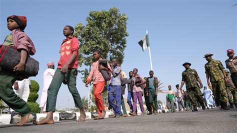 'A Huge Relief': 344 Schoolboys Released After Abduction In Nigeria : NPR