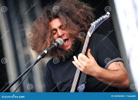 Coheed and Cambria editorial image. Image of playing - 25396500