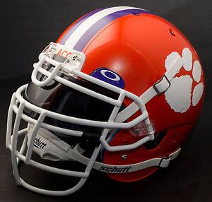 CLEMSON TIGERS Football Helmet | eBay