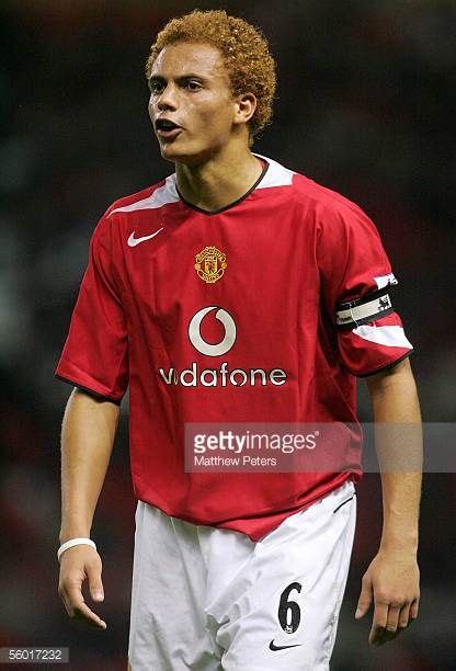 Wes Brown of Manchester United in action during the Carling Cup third ...