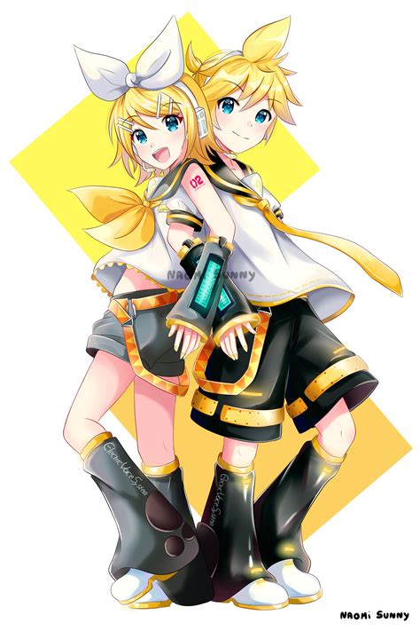 Kagamine Len And Rin Chibi