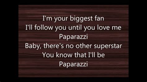 Lyrics to Paparazzi by Greyson Chance - YouTube