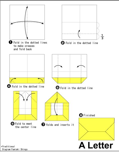 Origami Letter