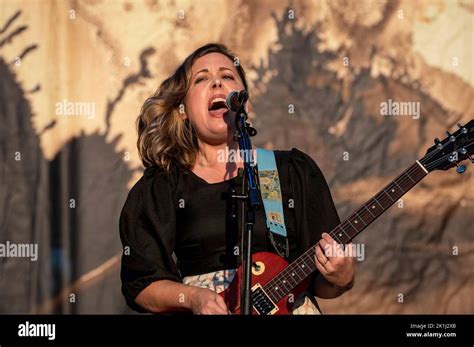 Chicago, USA. 18th Sep, 2022. Corin Tucker of Sleater-Kinney performs ...