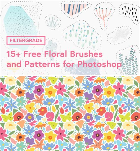 15+ Free Floral Brushes and Patterns for Photoshop - FilterGrade