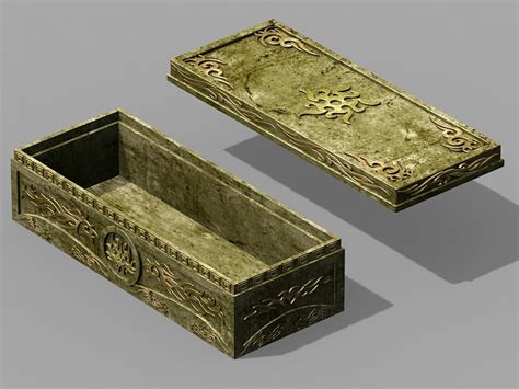 Stone Coffin Sarcophagus 3d model 3ds Max files free download - CadNav