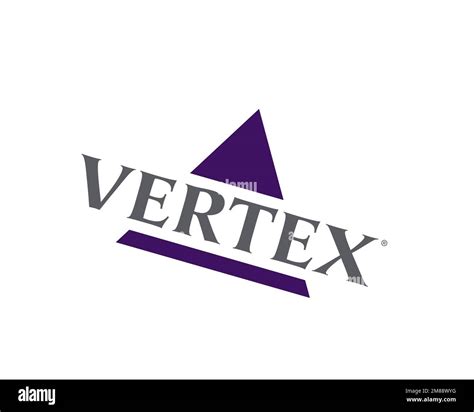 Vertex Pharmaceuticals, rotated logo, white background B Stock Photo ...