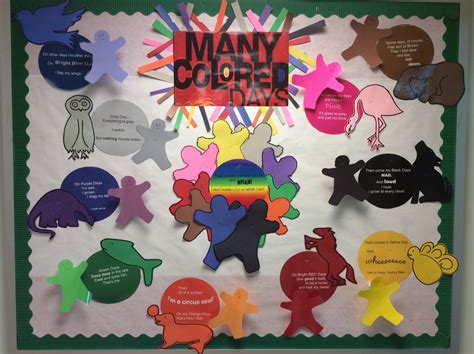 Elementary Counseling Blog: My Many Colored Days Bulletin Board