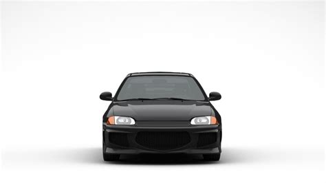 Honda Civic EJ1 Coupe - The Fast and the Furious 3D model | CGTrader