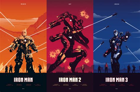 IRON MAN Trilogy | Poster By Rico Jr