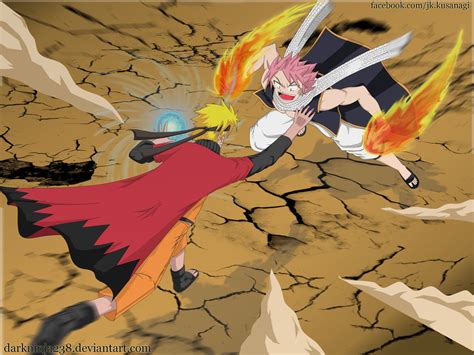 naruto and natsu - Fairy Tail vs. Naruto Photo (34712982) - Fanpop