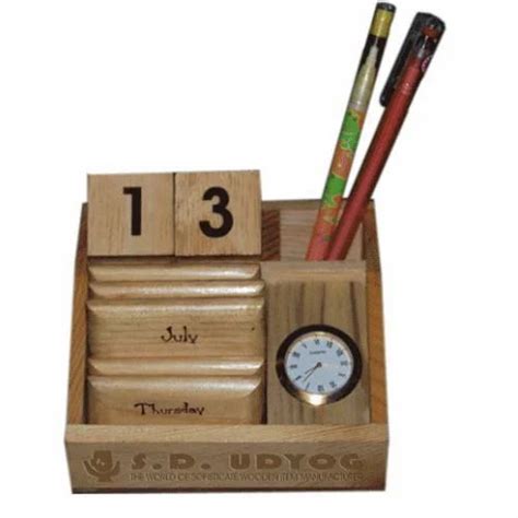 Wooden Desk Calendar at Rs 255/piece | Desk Top Items in Kolkata | ID ...