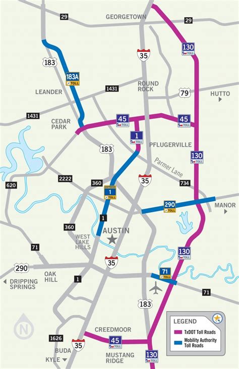 Map Of Toll Road Austin To San Antonio - San Antonio Toll Road Map ...