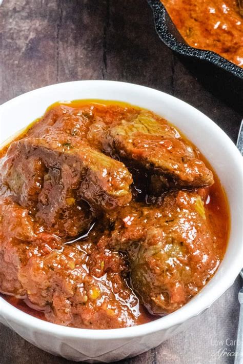 Nigerian Beef Stew (African Stew) - Low Carb Africa