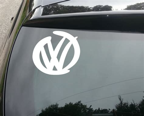 VW Logo Car/Van/Window Decal