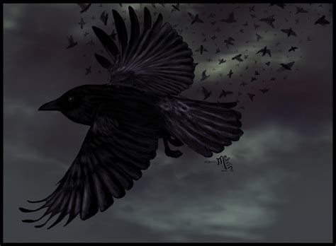 murder of crows by ManicMelvin on DeviantArt