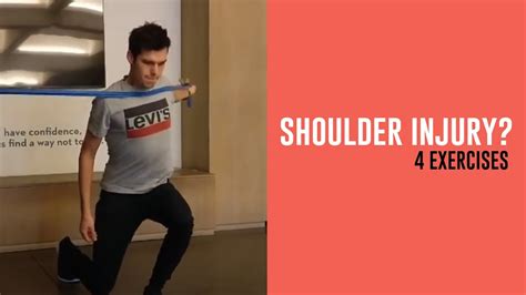 4 kind of exercises to prevent shoulder injuries - YouTube