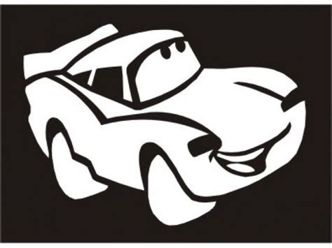 Lightning Mcqueen Silhouette at GetDrawings | Free download