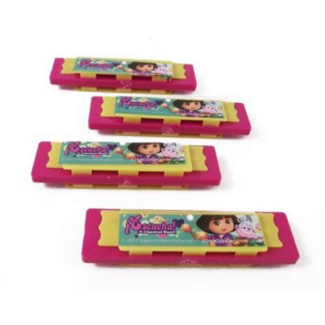 4pk Nickelodeon Dora the Explorer Kids' Mini Harmonicas by Nick Inc. $3 ...