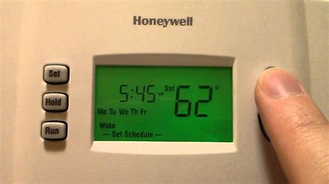 Honeywell Thermostat 6000 Instructions