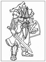 Warcraft Coloring Pages World Printable Dwarf Book Pirate Drawings  sketch template