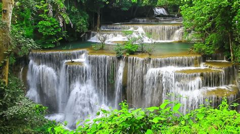 Huai Mae Khamin Waterfall Wallpapers - Wallpaper Cave