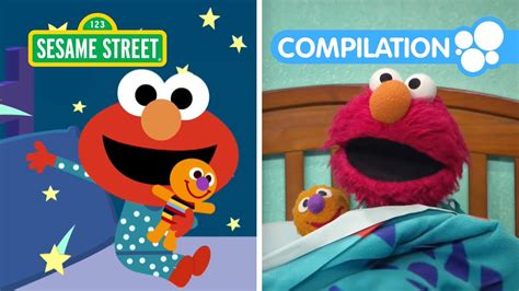 Elmo's Bedtime Routine | Sesame Street Songs and Stories Compilation ...