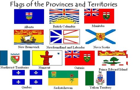 Canadian Provincial Flags