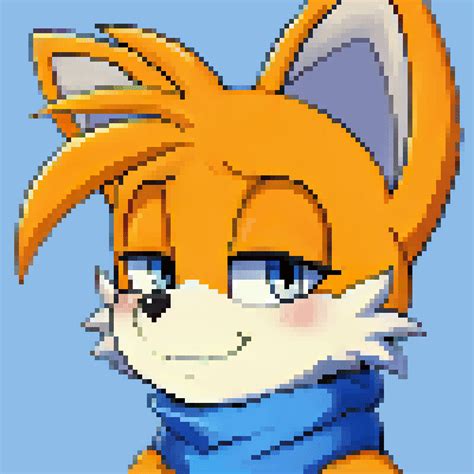 Tails Pixel Art Fox icon animation — Weasyl