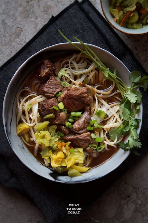 Taiwanese beef noodle soup