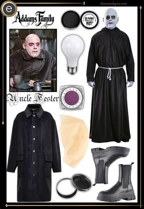 Uncle Fester Costume Light Bulb