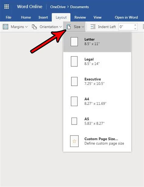 How to Change the Paper Size in Word Online - Solve Your Tech