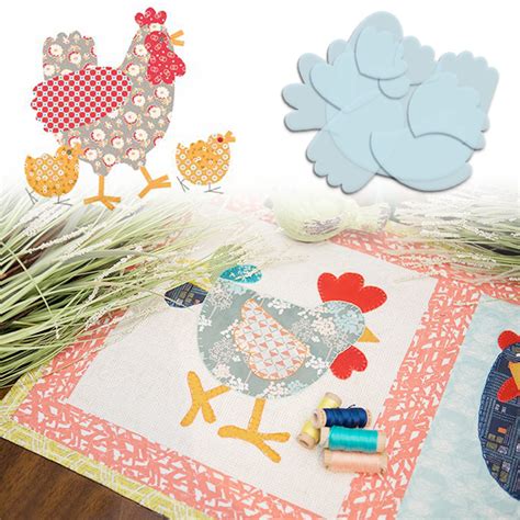 Chicken Quilt Templates【36 PCS】