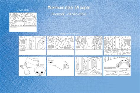 Winter Animals Diy Pop-up Book Printable Template Fun - Etsy