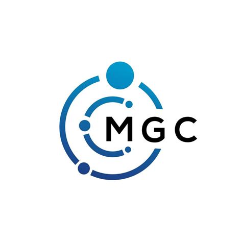 MGC letter technology logo design on white background. MGC creative initials letter IT logo ...